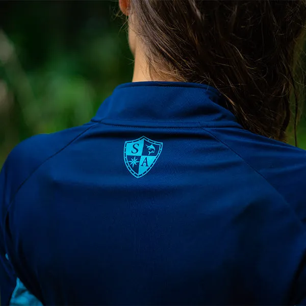 Performance Dress | Navy | Tidal Waves