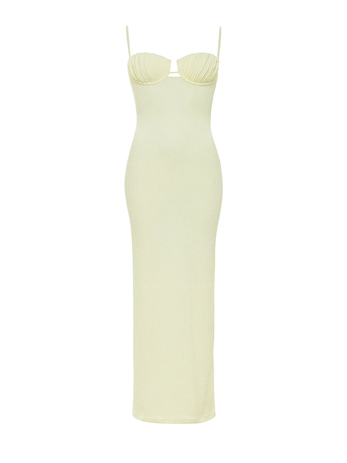 Petal Long Slip Dress ::RET