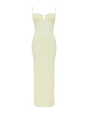 Petal Long Slip Dress ::RET