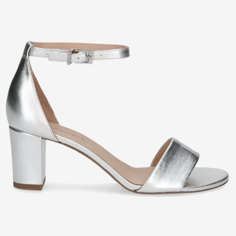 Peter Kaiser Verona Heel Sandal 9-78340-SILVER