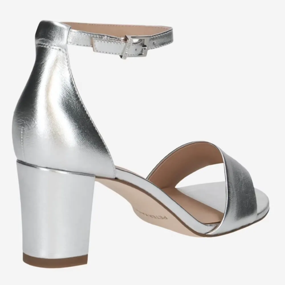 Peter Kaiser Verona Heel Sandal 9-78340-SILVER
