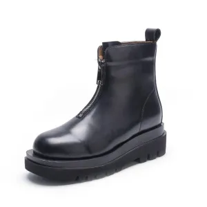 Petite Thicksole Inner Heel Short Boots DS363