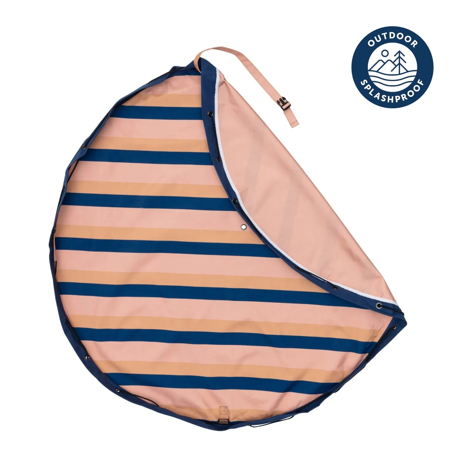 Play&Go Outdoor storage bag Mokka Stripes (Min of 1, multiples of 1)