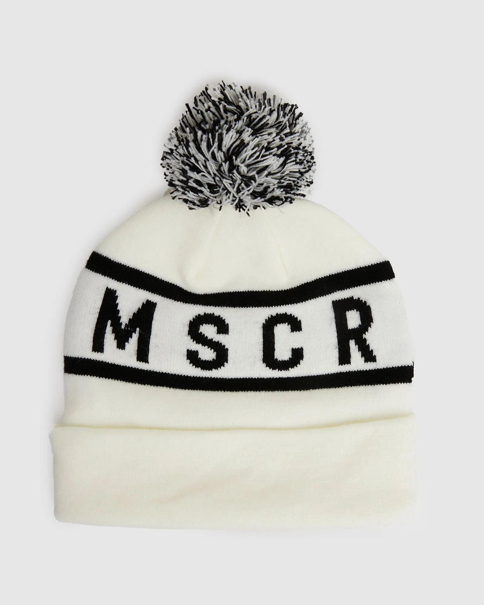 POM POM BEANIE II - WHITE