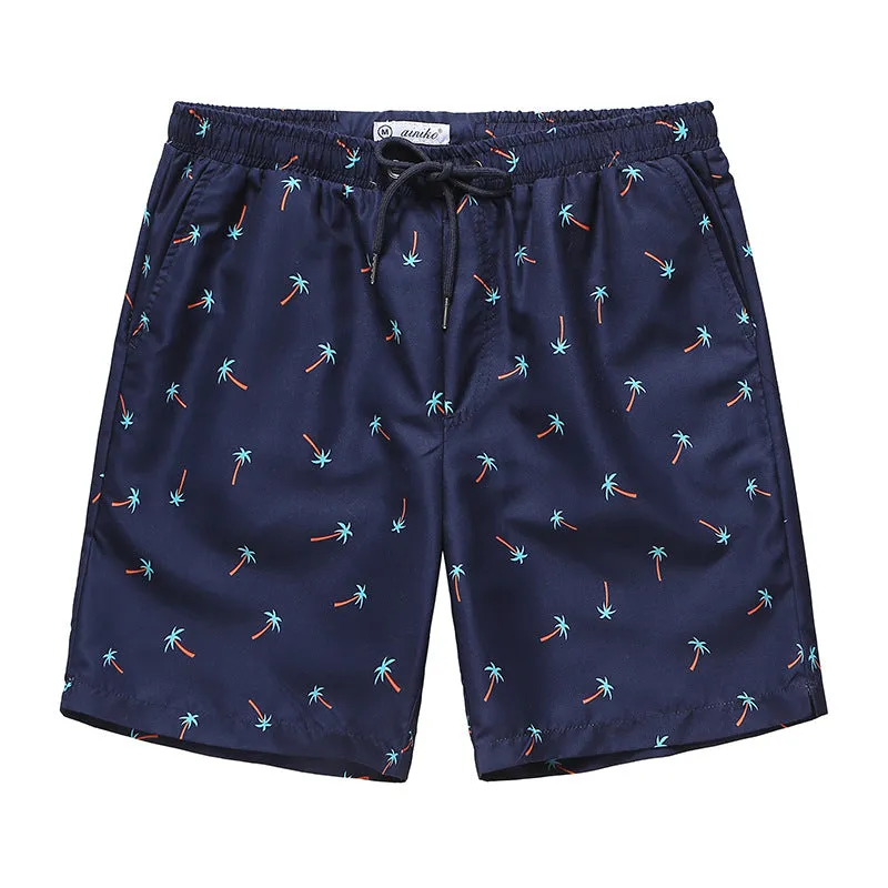 Printed Men's Beach Shorts Breathable  Shorts