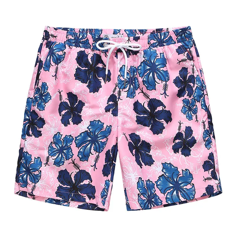 Printed Men's Beach Shorts Breathable  Shorts