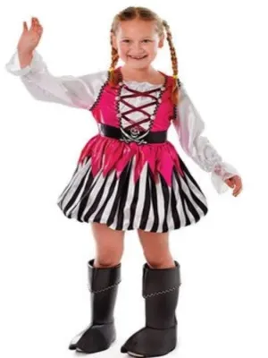 Punky Pirate Children's Costume