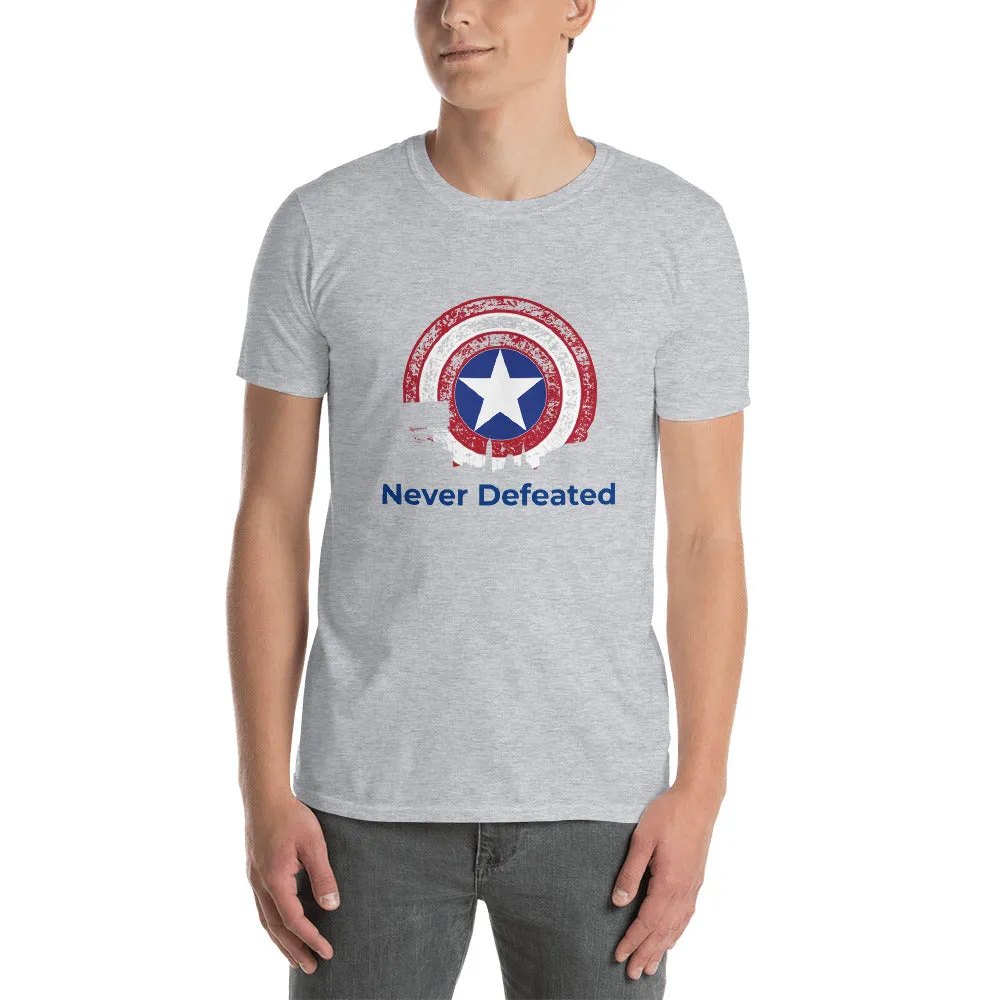 "Never Defeated"