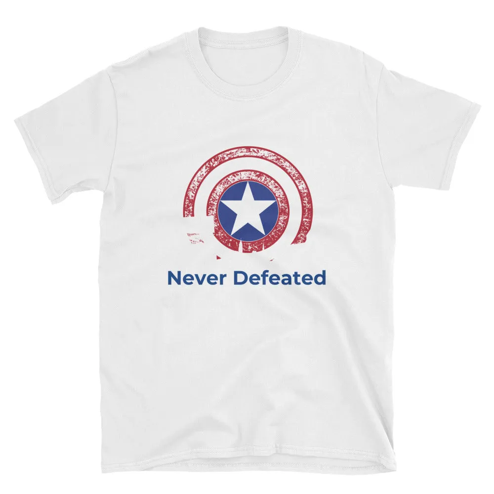 "Never Defeated"