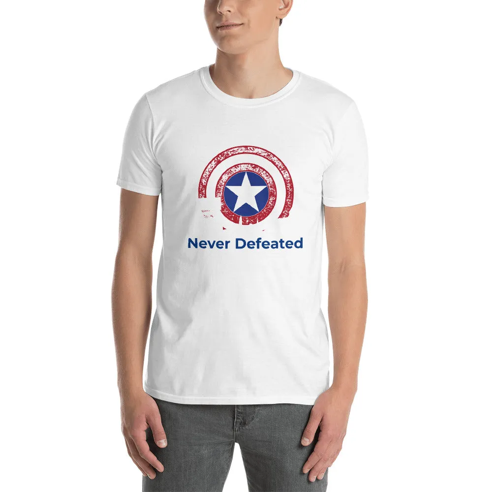 "Never Defeated"