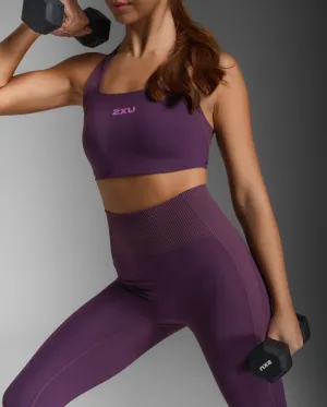 Ribbed Longline Low Impact Bra