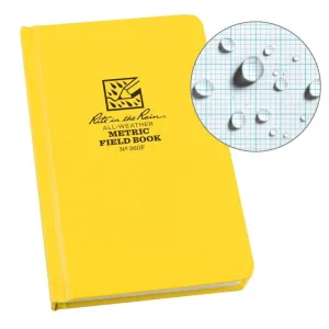 Rite in the Rain No360F Hard Cover Book Metric Field Yellow