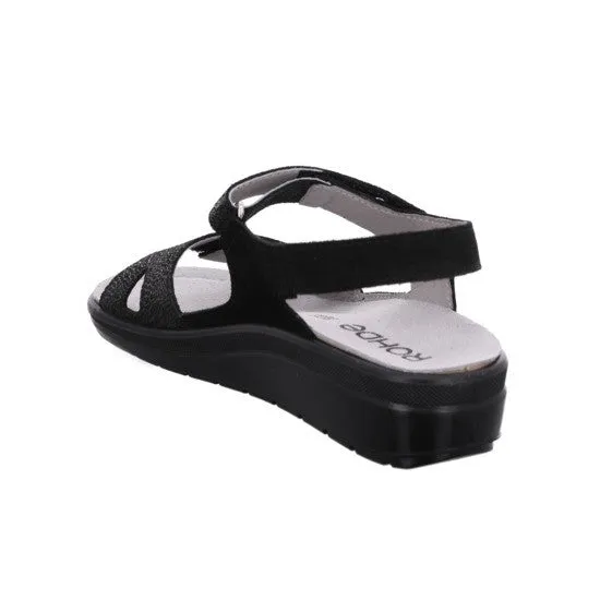 'Rivella' women's sandal - Black