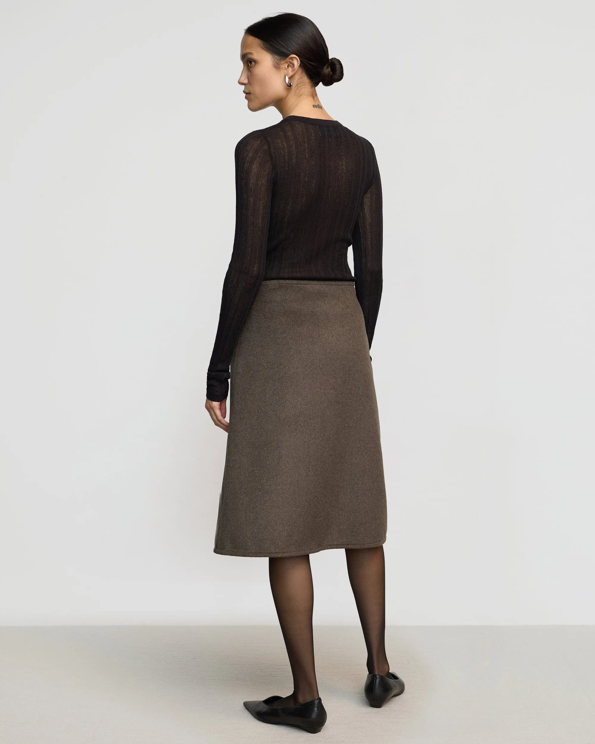 Sadie Asymmetric Wrap Skirt