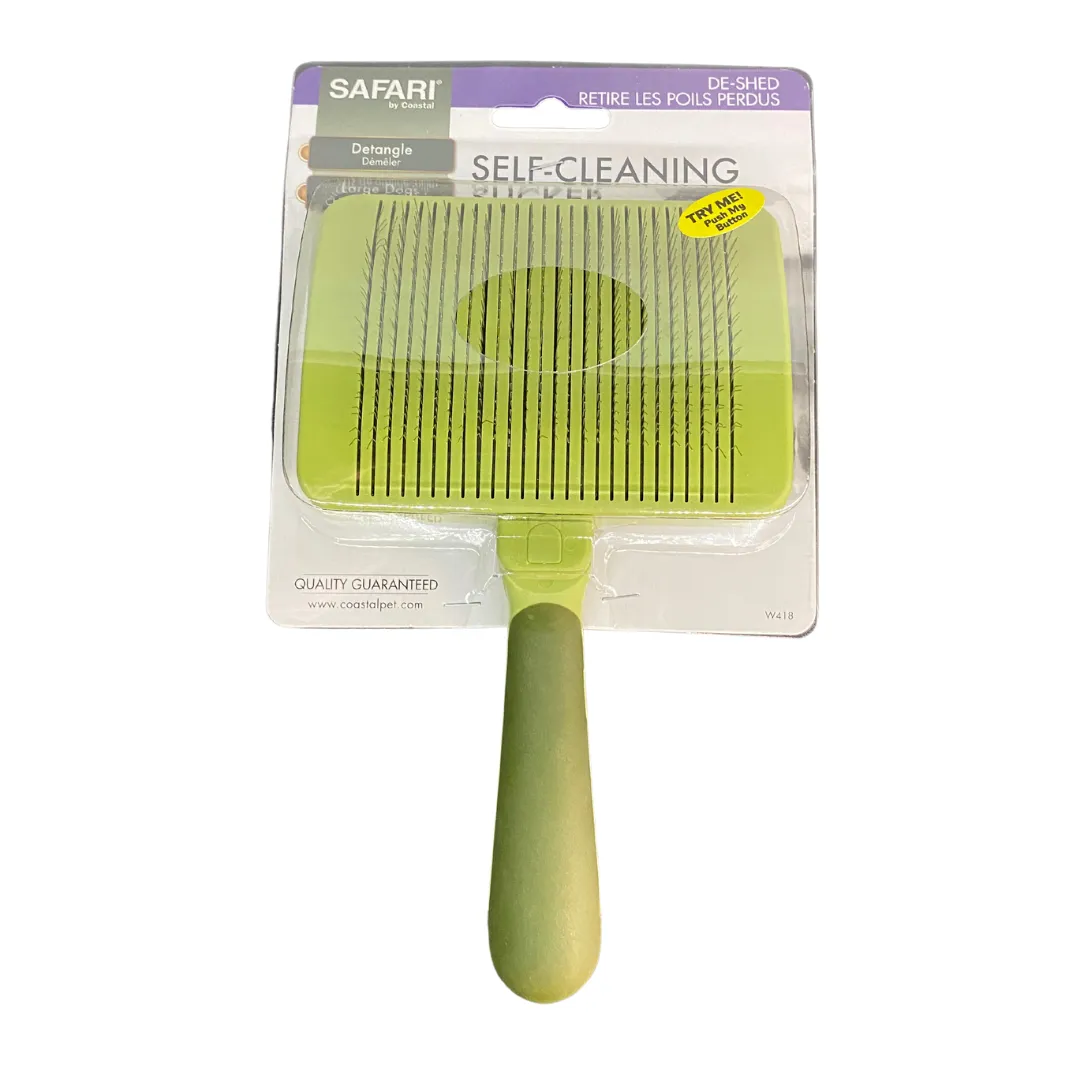 Safari Self-Cleaning Slicker Brush