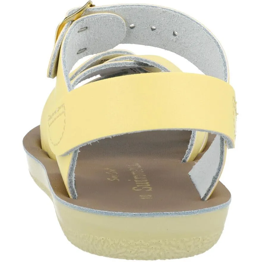 Salt-Water Sun-San Swimmer Butter Yellow Sandals