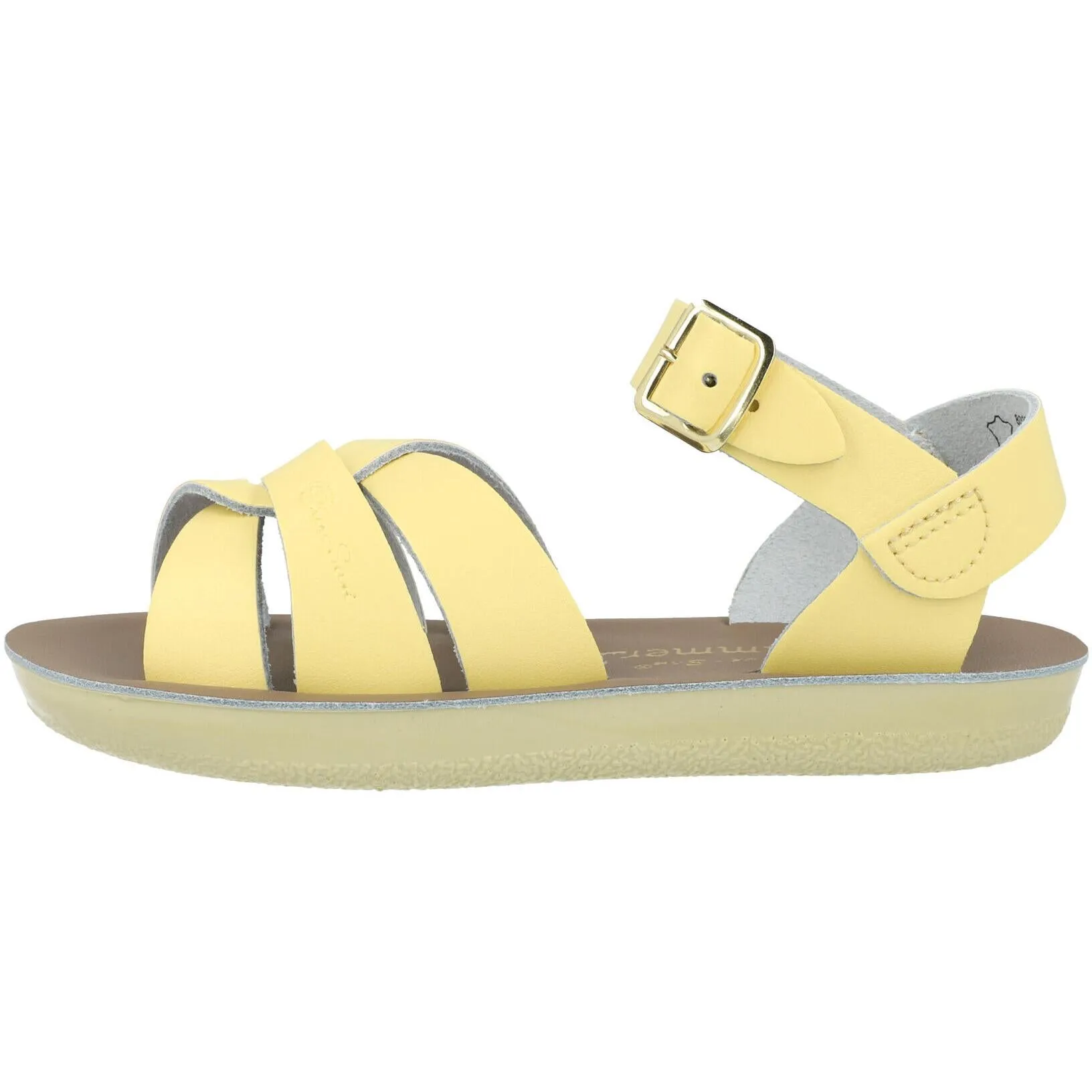 Salt-Water Sun-San Swimmer Butter Yellow Sandals