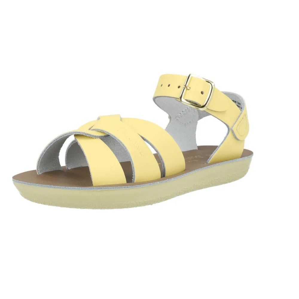 Salt-Water Sun-San Swimmer Butter Yellow Sandals