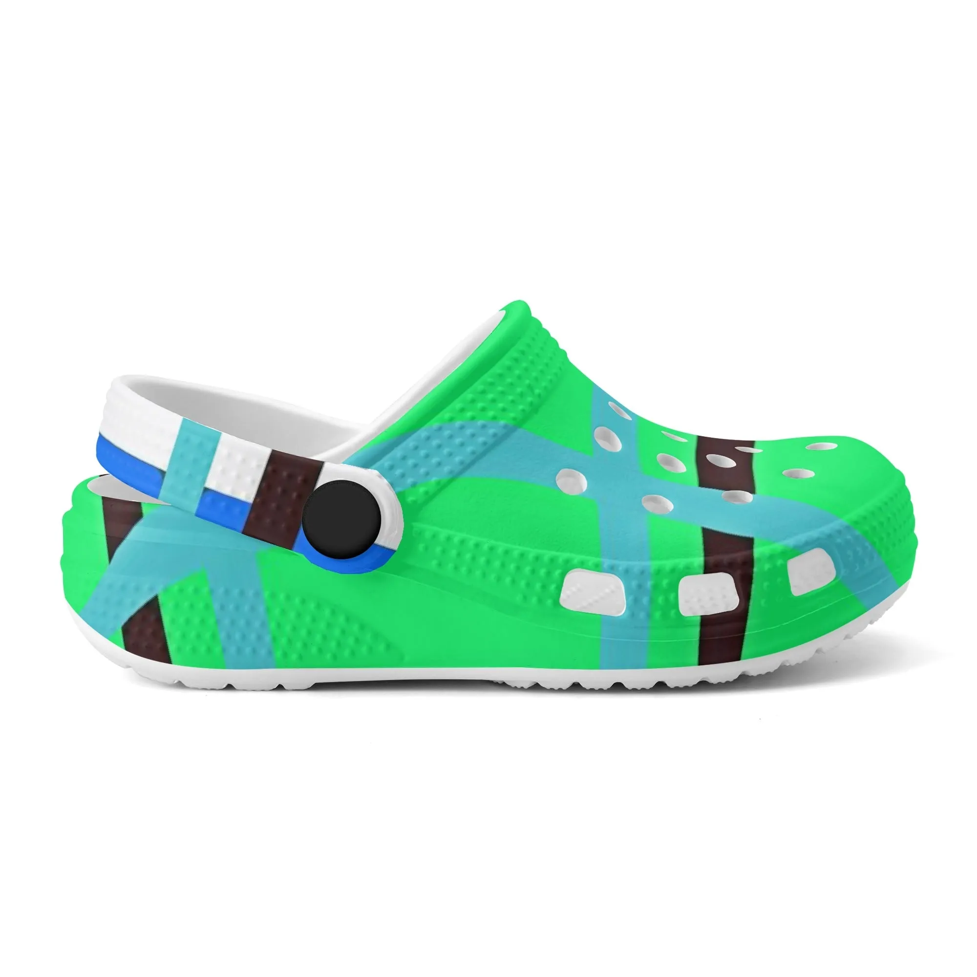 ✨'Scalpsie Bay, Bute' Happy Tartan® Kids Classic Clogs✨