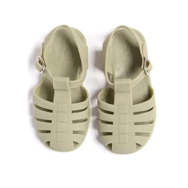 Shooshoos Jelly Sandal - Kansas City Shuffle: Olive