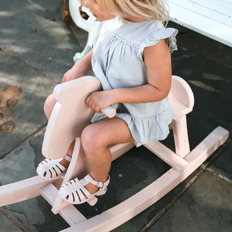 Shooshoos Jelly Sandal - Mac N Cheese: Light Pink