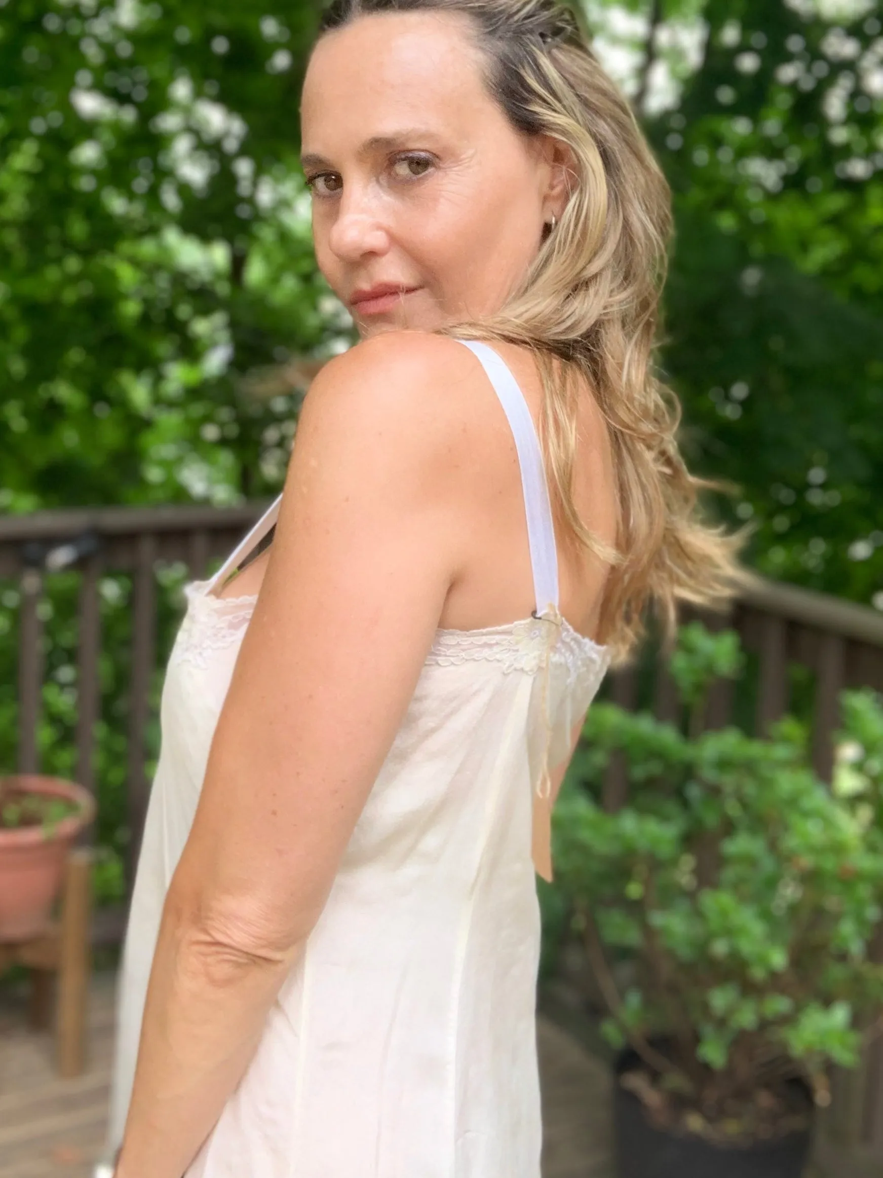 Silk Slip Dress - 20s - 20Y