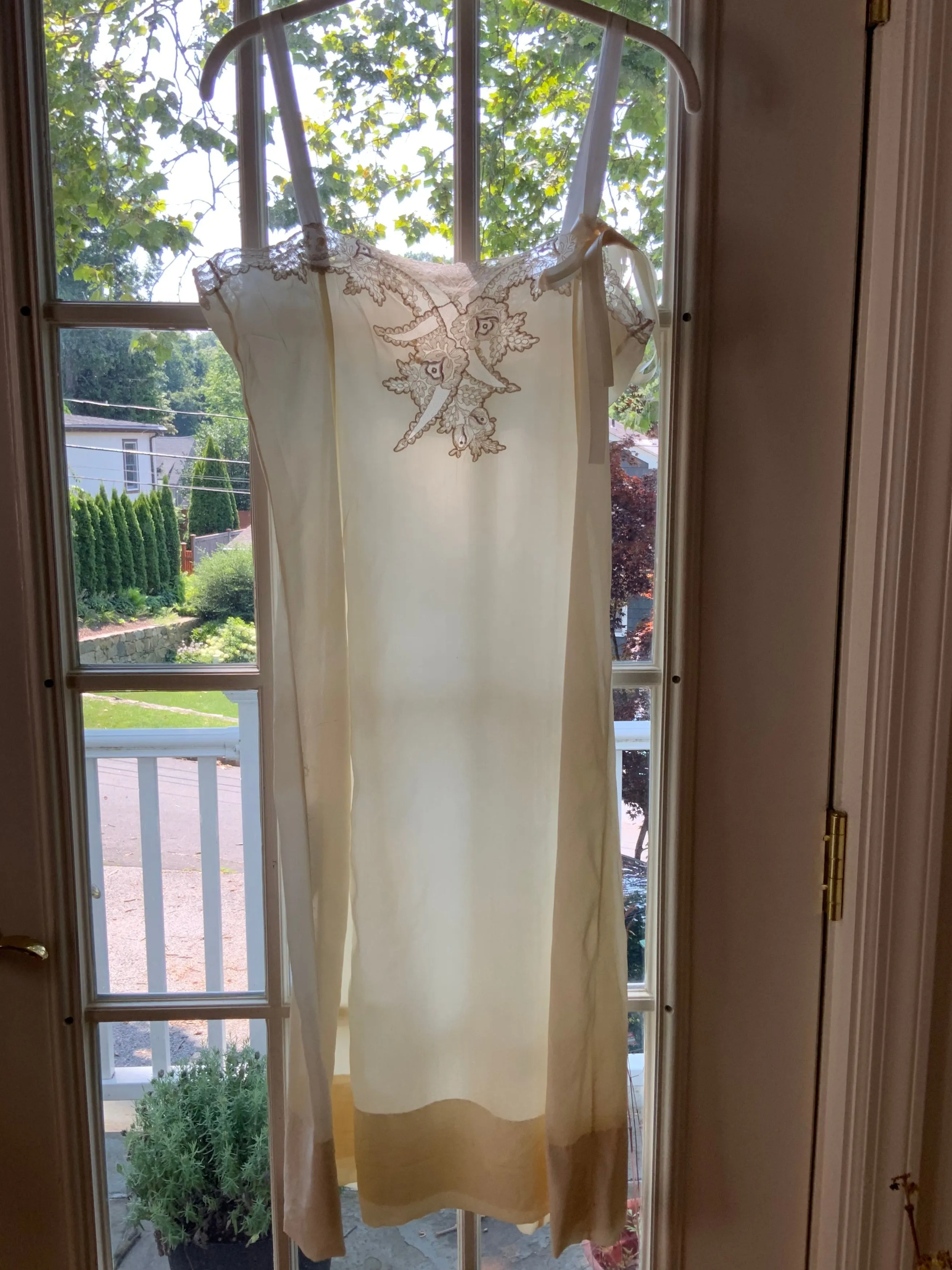 Silk Slip Dress - 20s - 20Y