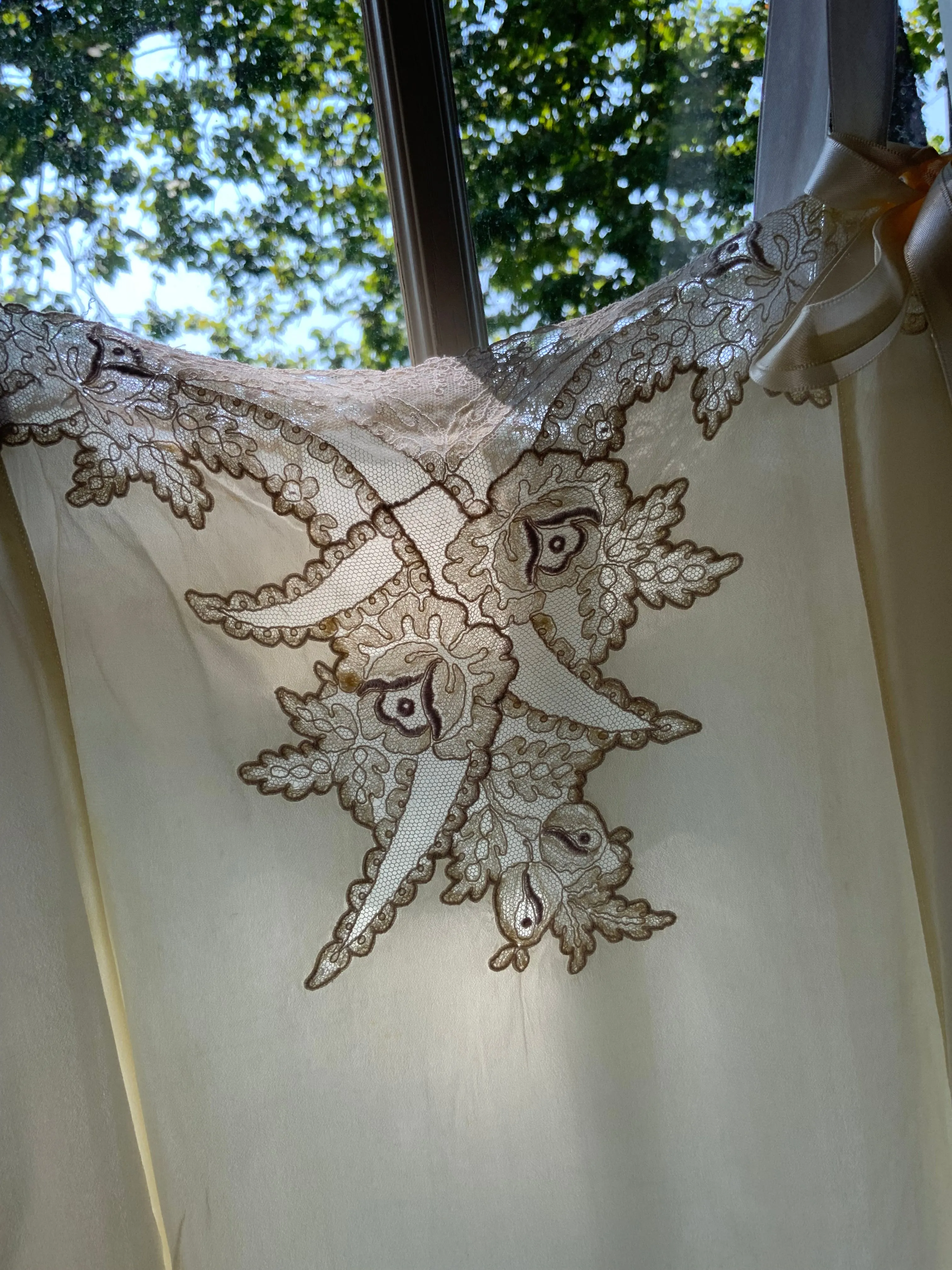 Silk Slip Dress - 20s - 20Y