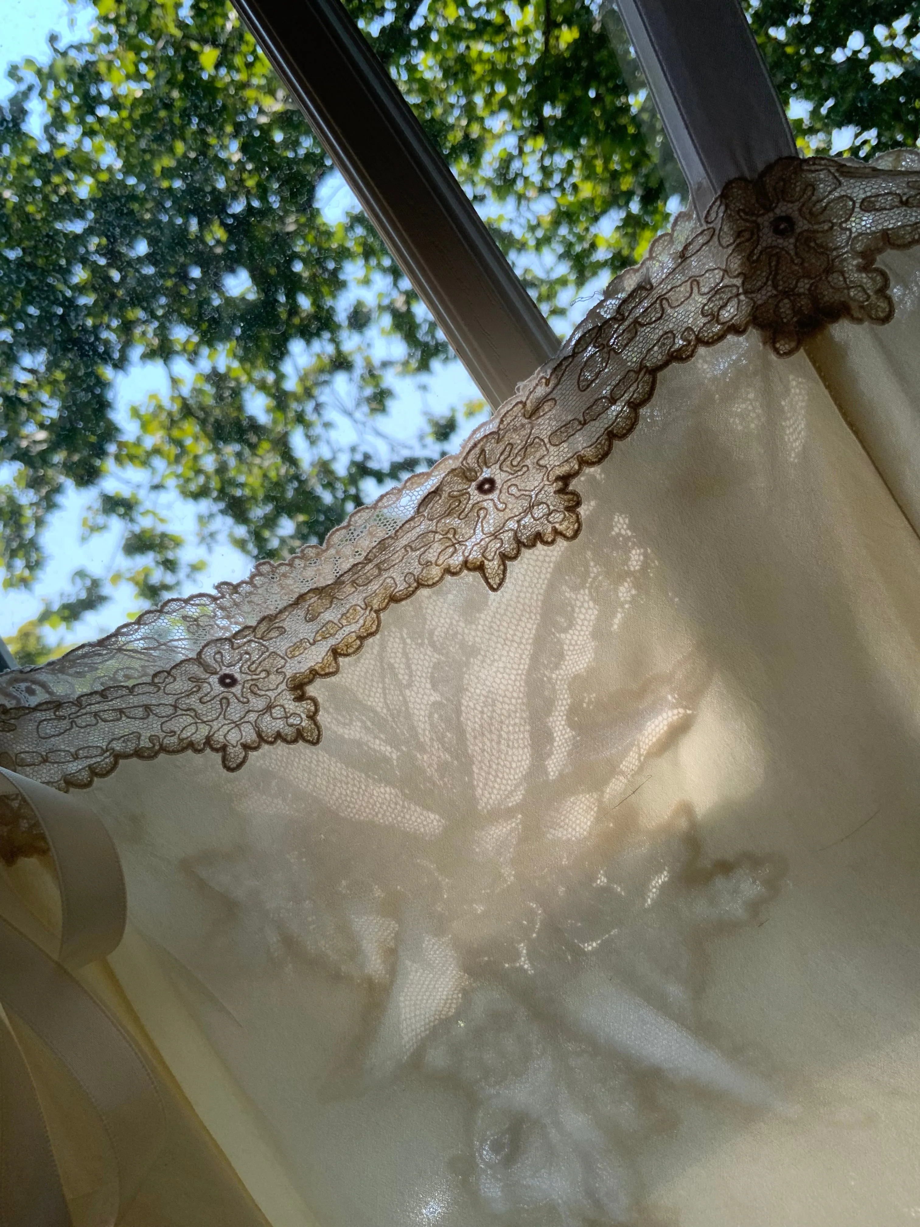 Silk Slip Dress - 20s - 20Y