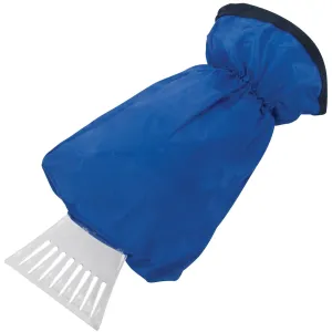 Silverline Ice Scraper & Mitt Car Van Windscreen Winter Glove Insulated