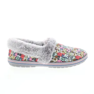 Skechers Bobs Too Cozy Snuggle Rovers Womens Gray Slippers Clogs Shoes