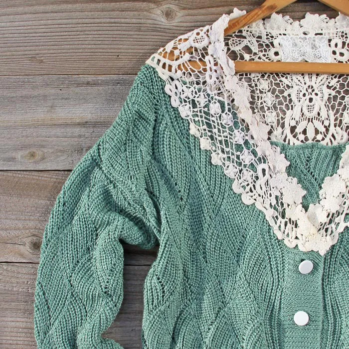 Sleepy December Sweater in Sage