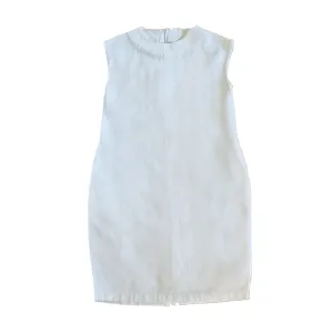 Slip On Dress in Hemp - Off White