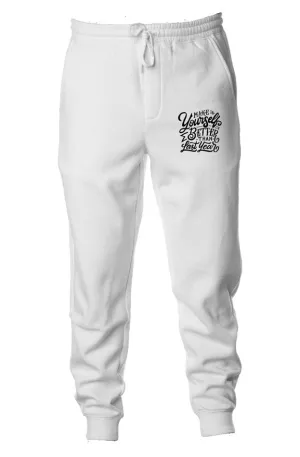 SMF Make Yourself Better Plain Joggers