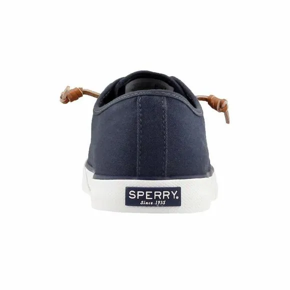 SPERRY WOMEN'S PIER VIEW SNEAKER, NAVY, 7.5 MEDIUM US