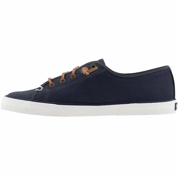 SPERRY WOMEN'S PIER VIEW SNEAKER, NAVY, 7.5 MEDIUM US