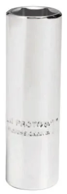 Stanley® Products Torqueplus Deep Sockets 1/4 in, 1/4 in Drive, 3/16 in, 6 Points, 4706L