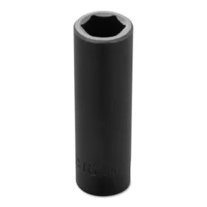 Stanley® Products Torqueplus Metric Deep Impact Sockets 1/2 in, 1/2 in Drive, 16 mm, 6 Points, 7316M