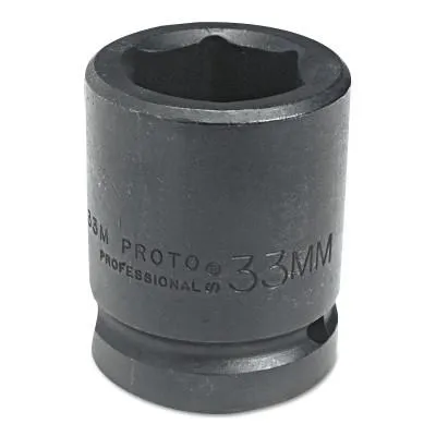 Stanley® Products Torqueplus Metric Impact Sockets 1 in, 1 in Drive, 70 mm, 6 Points, 10070M
