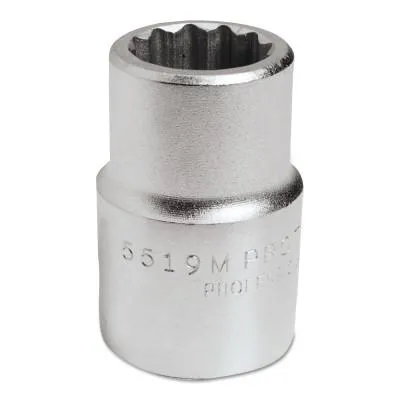 Stanley?? Products Torqueplus Metric Sockets 3/4 in, 3/4 in Drive, 31 mm, 12 Points, 5531M