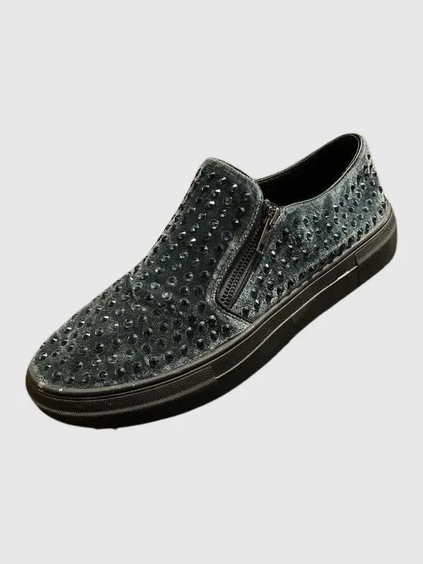 STUDDED SLIP ON SNEAKER - SM REBOOTED