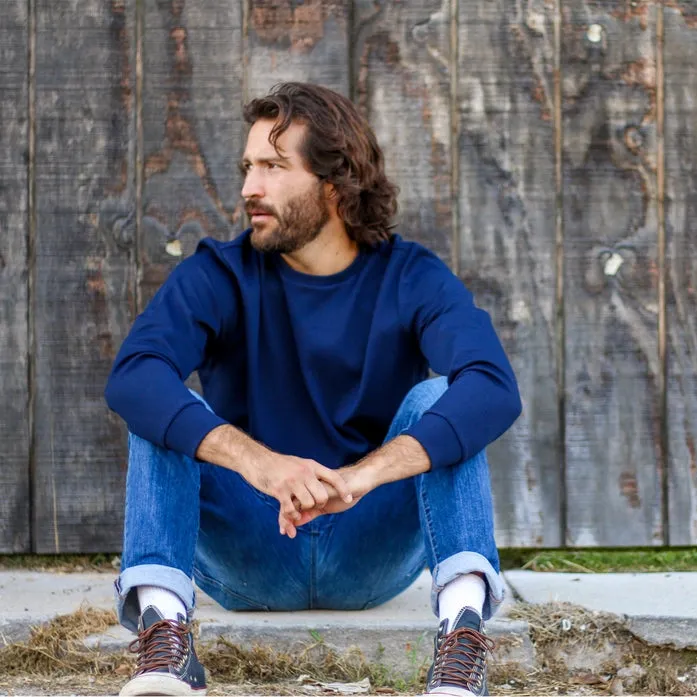 The Bart- Thermal Men's Long Sleeve (Navy)