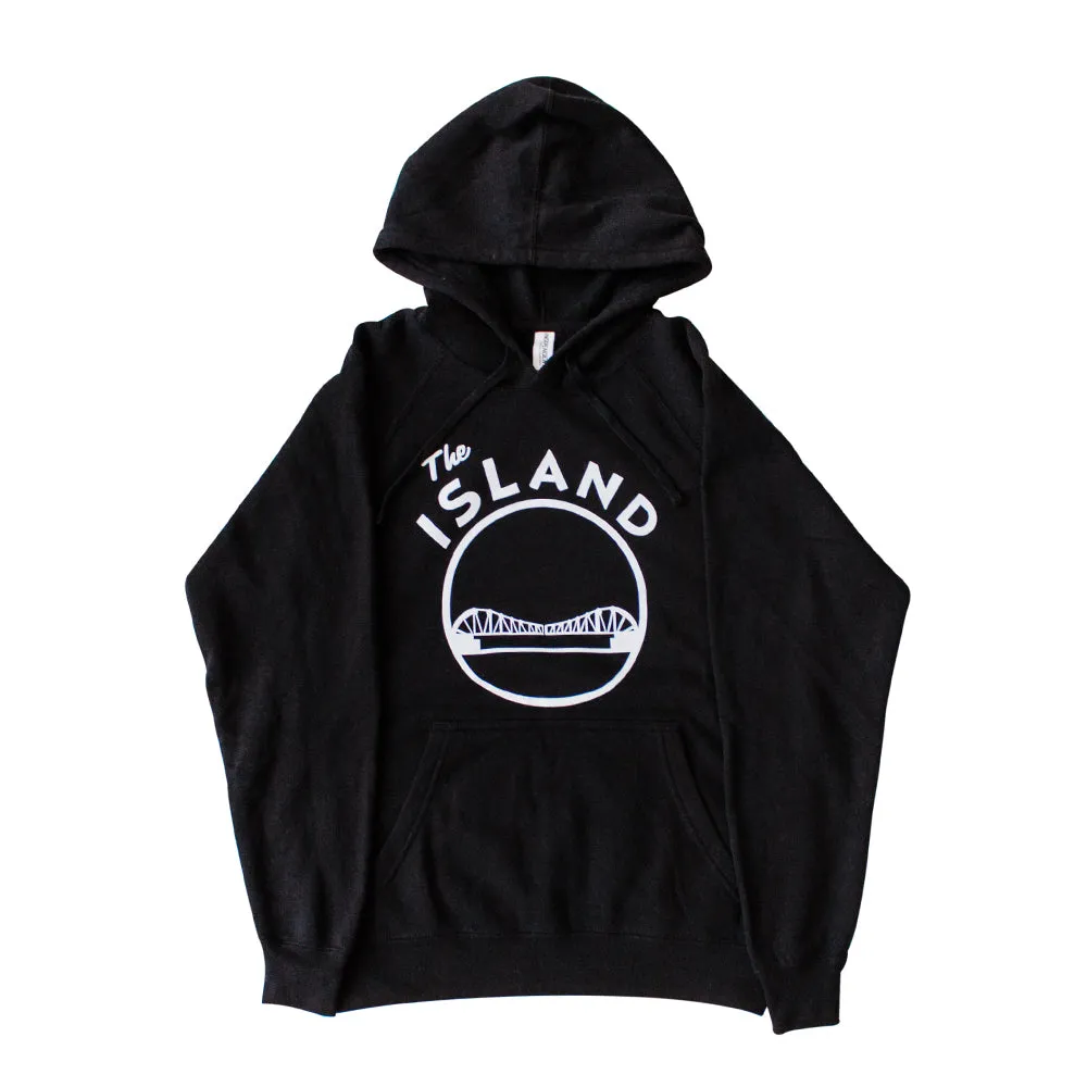 THE ISLAND ADULT PULLOVER RAGLAN HOODIE