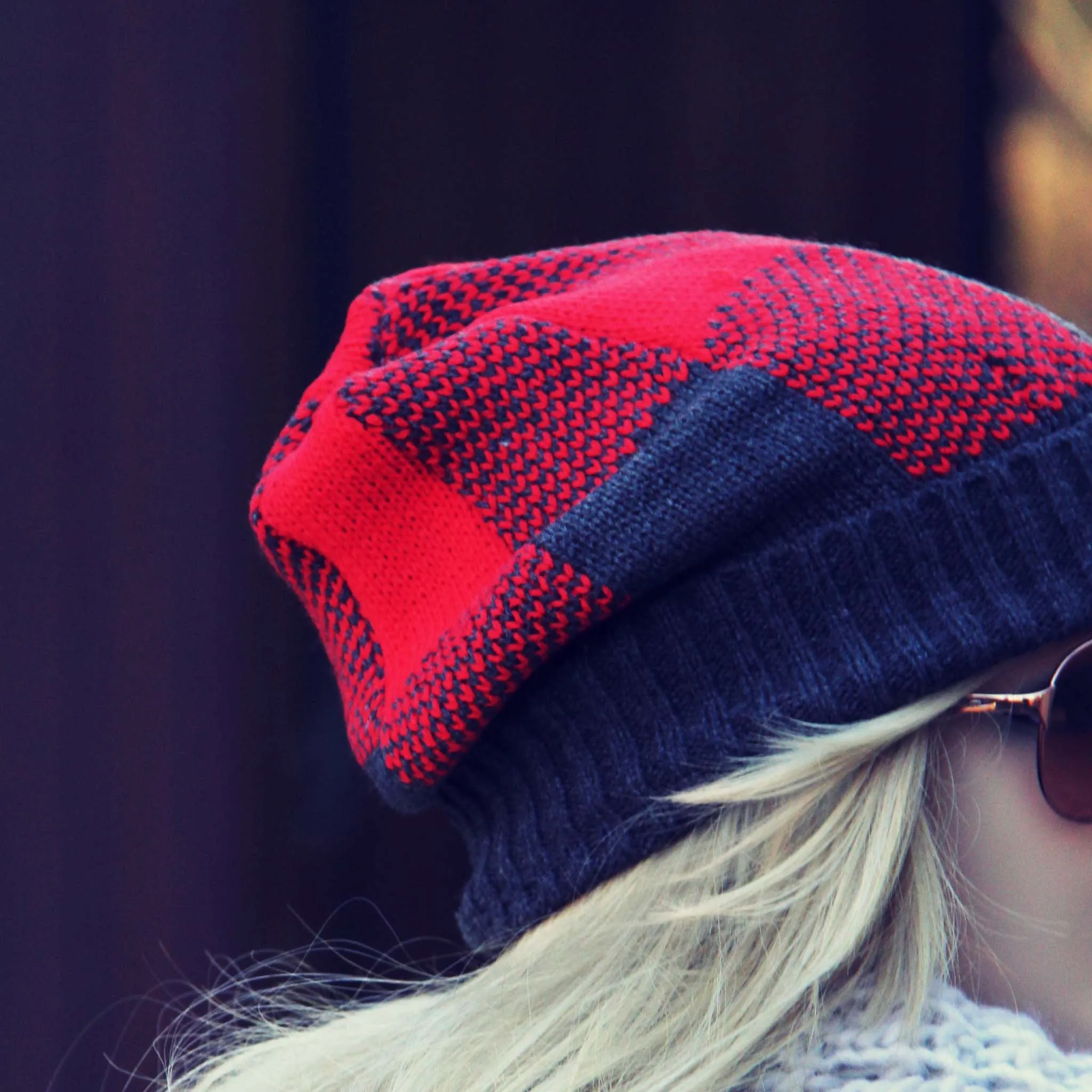The Shadow Plaid Beanie