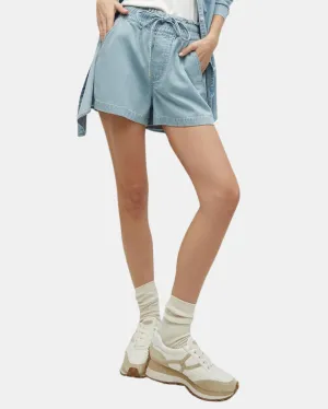 TIJANA CHAMBRAY SHORT IN SKY