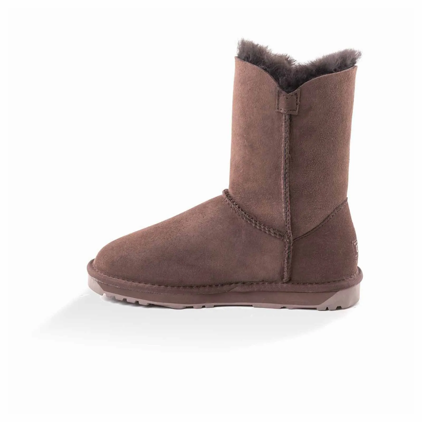 Ugg Boots Classic Short Button Chocolate 36