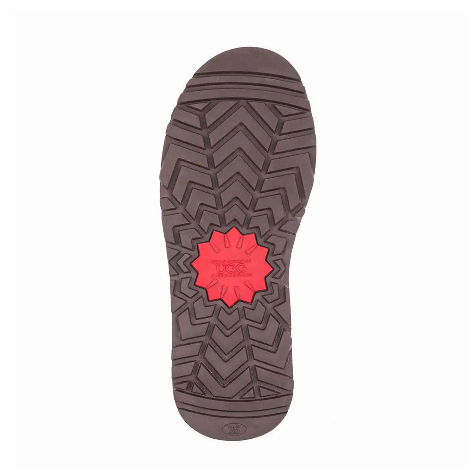 Ugg Boots Classic Short Button Chocolate 36
