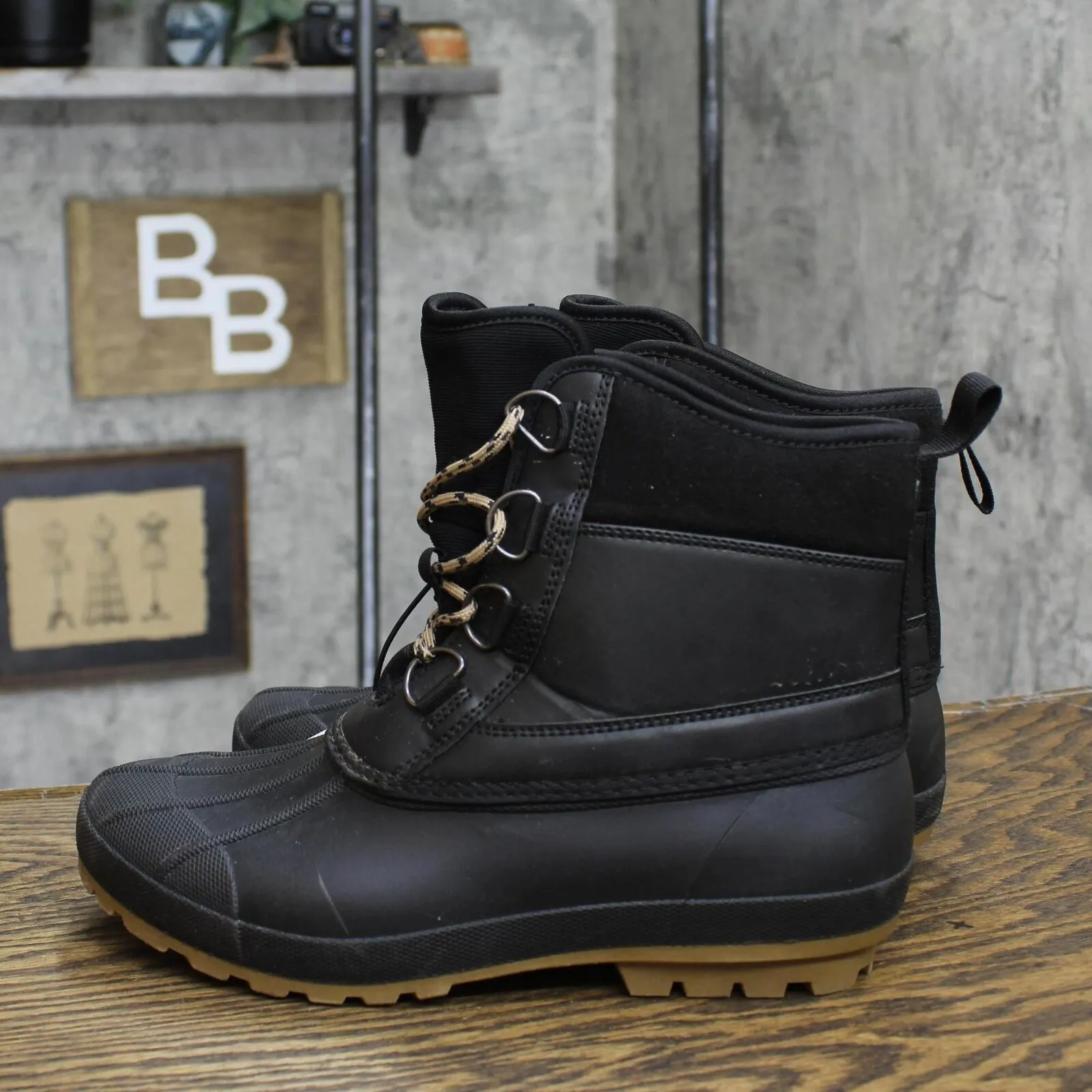 Universal Thread Women's Tiffy Duck Boots 88236064 Jet Black 9M