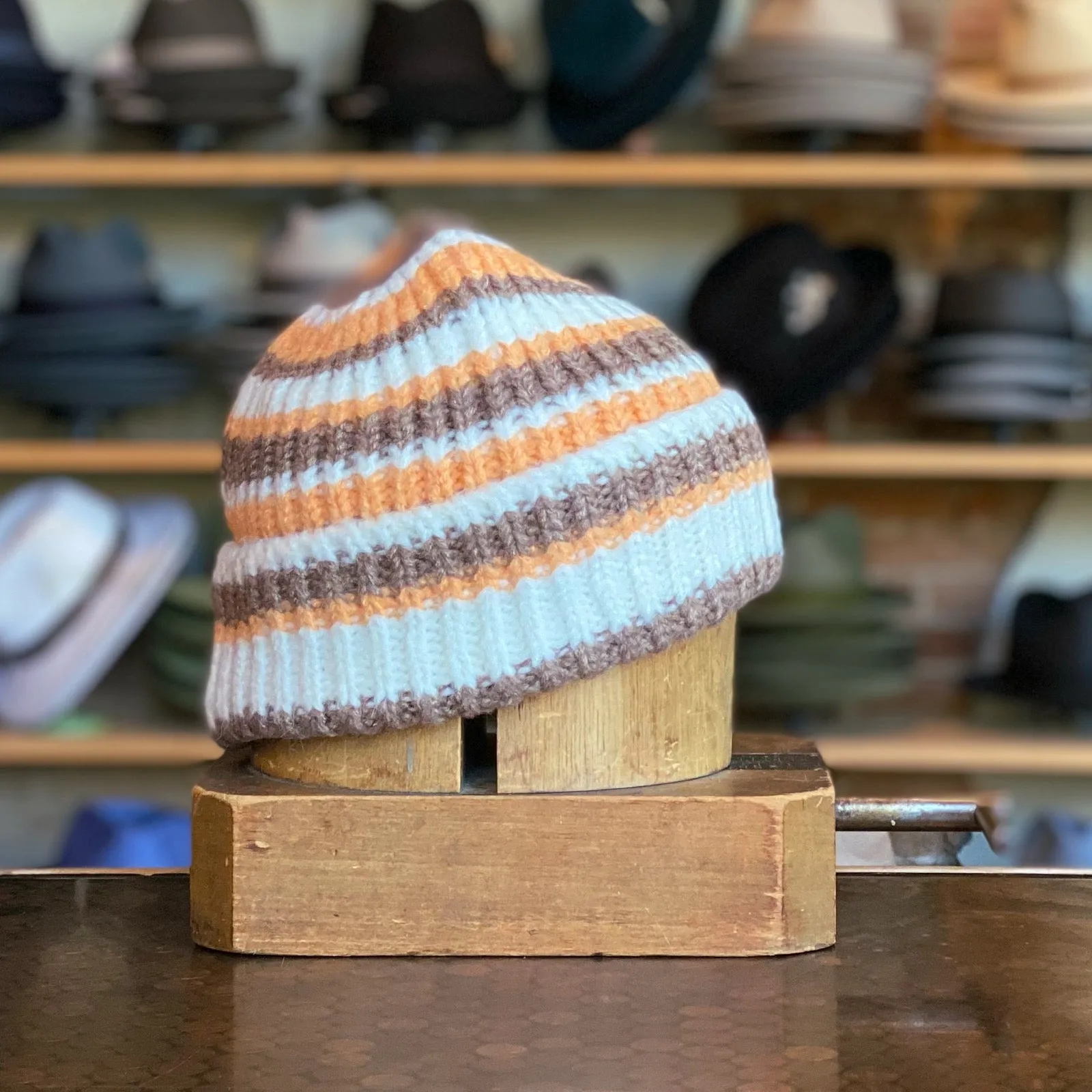 Vintage Stripe Beanie