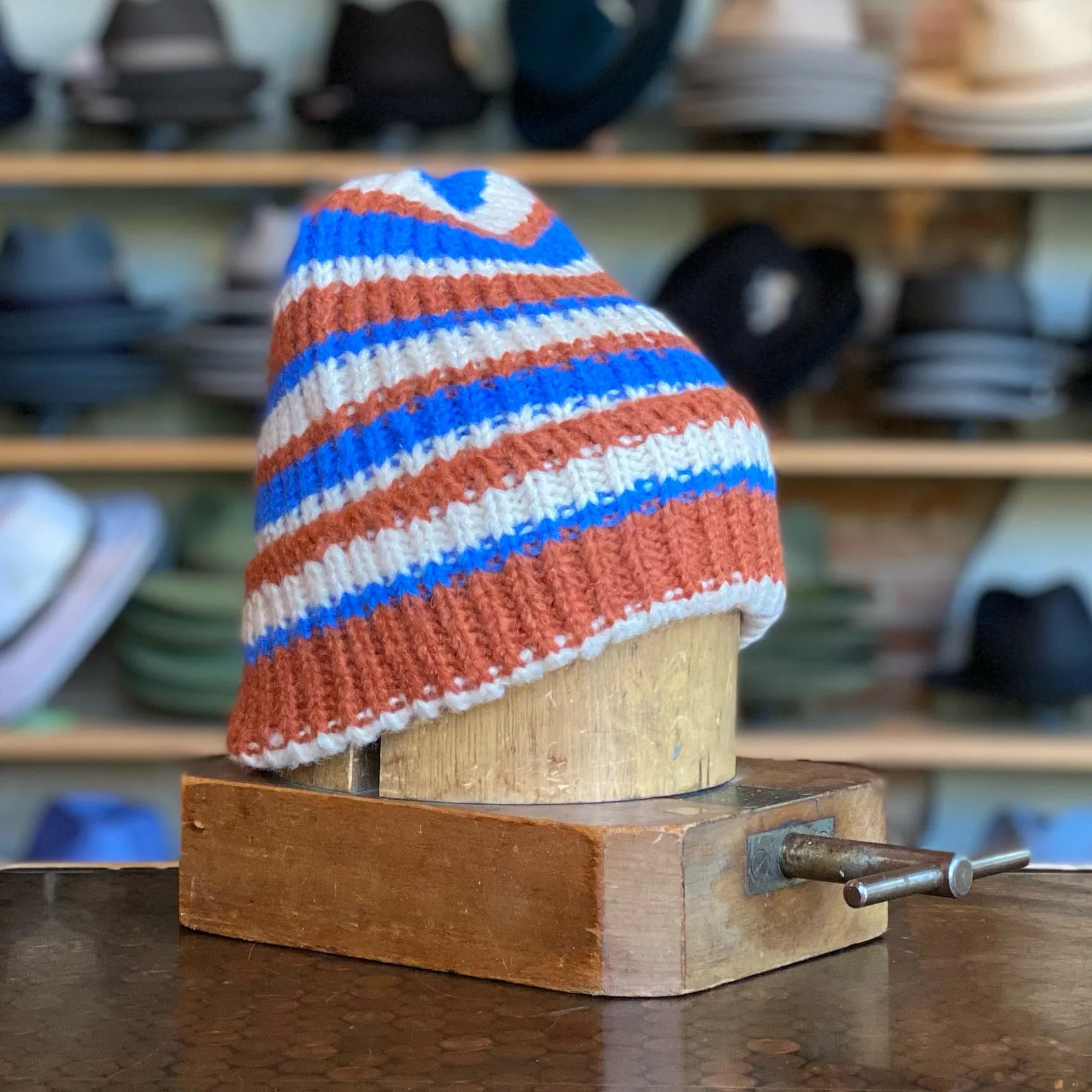 Vintage Stripe Beanie